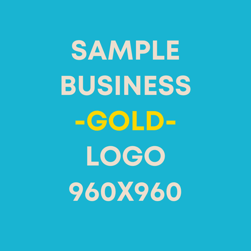 SAMPLE BUSINESS-GOLD-LOGO 960X960