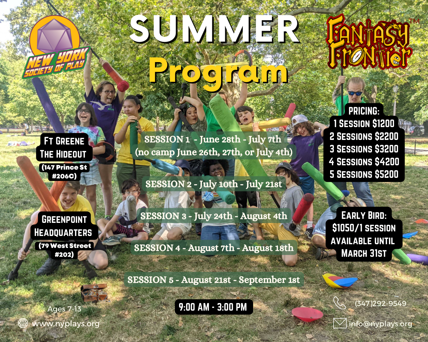 8 Fun Camps for June School Holidays - Bklyner