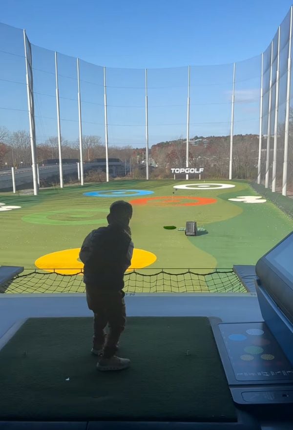 South Shore Boston publisher's son golfing