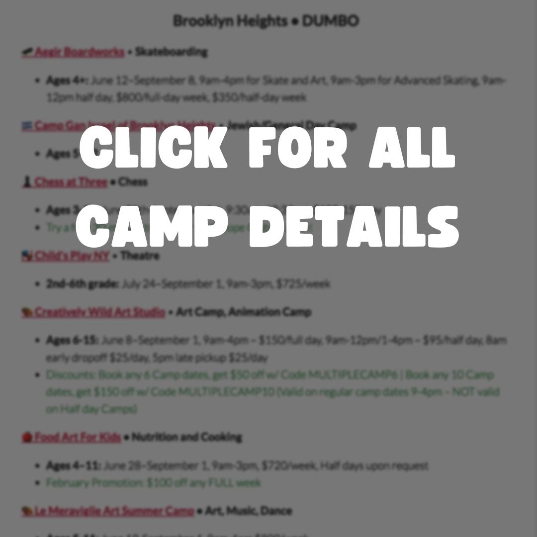 8 Fun Camps for June School Holidays - Bklyner