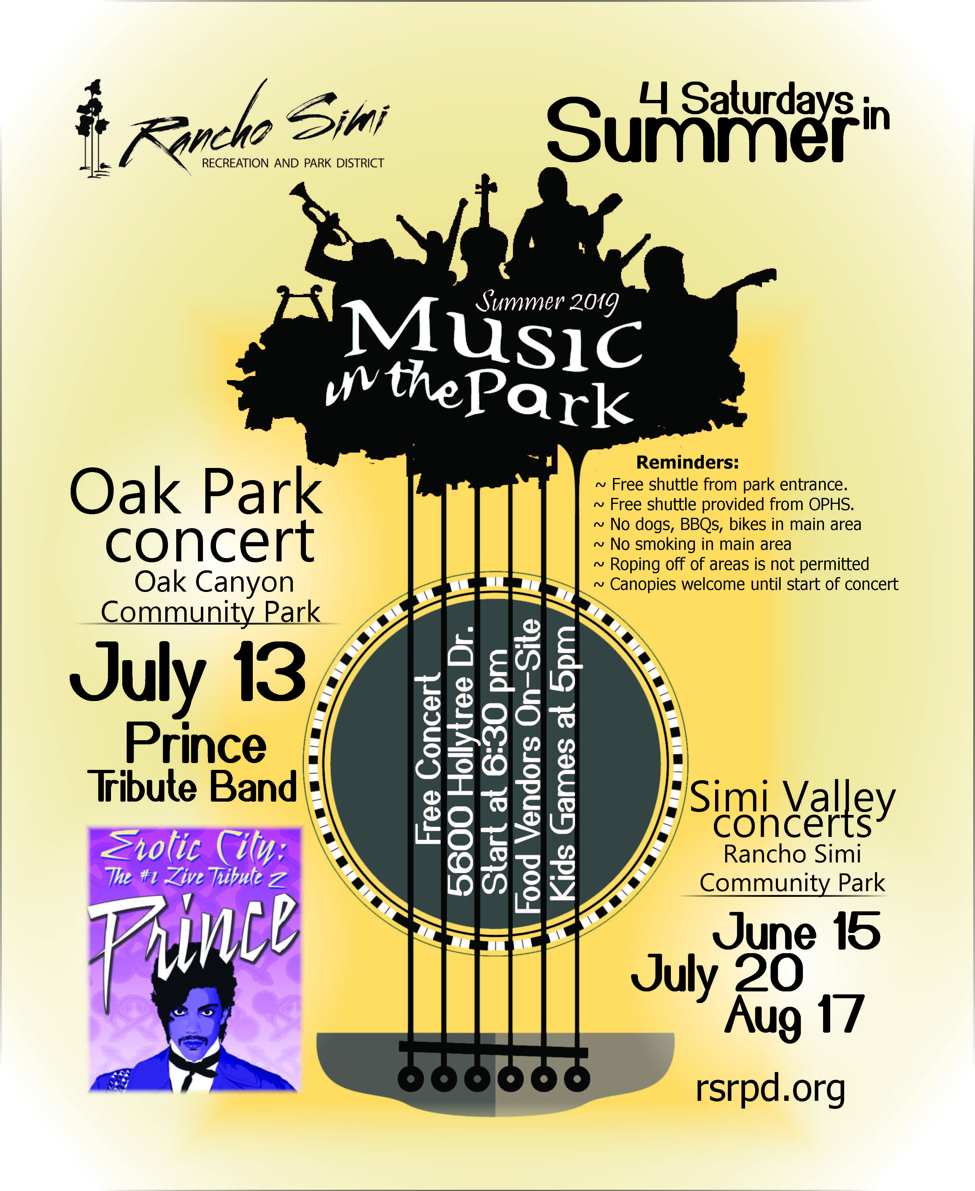 Oak Park Music in the Park Prince Tribute Concert(AGOURA) Macaroni