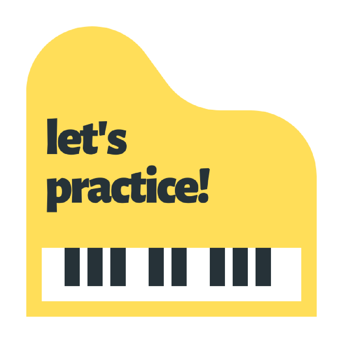 Let's Practice Music Academy logo