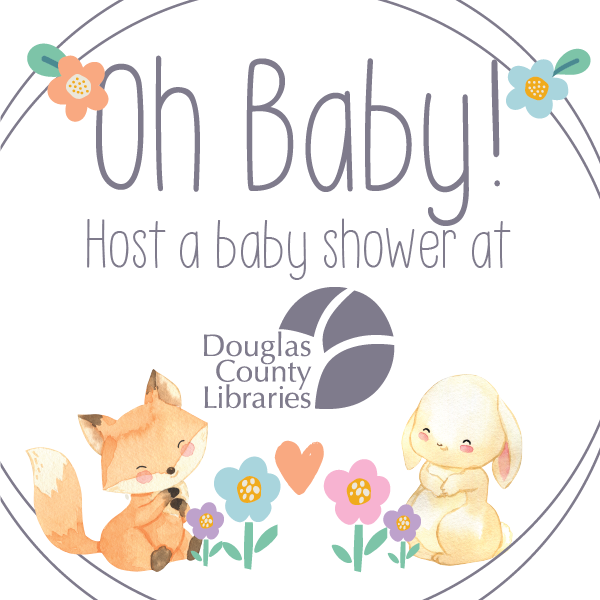 Douglas County Libraries Baby Shower logo