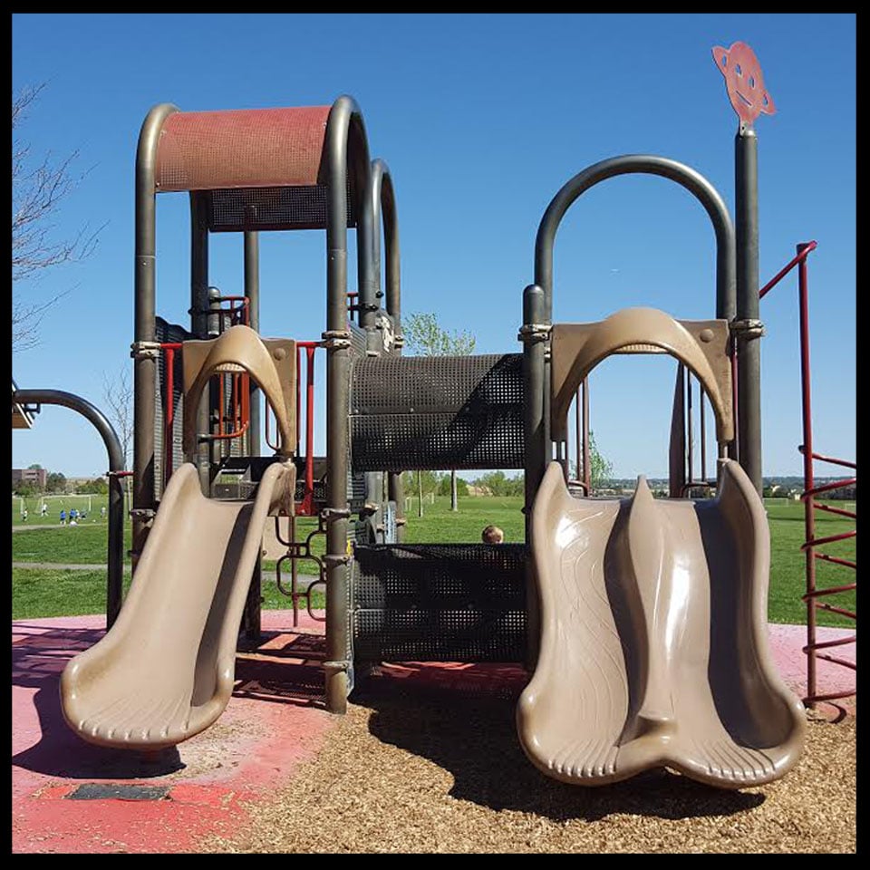 Playground at Dove Valley Regional Park in Centennial, Colorado