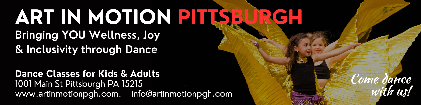 Art in Motion Pittsburgh (720 x 180 px) - Art In Motion Pittsburgh Dance Summer Camp