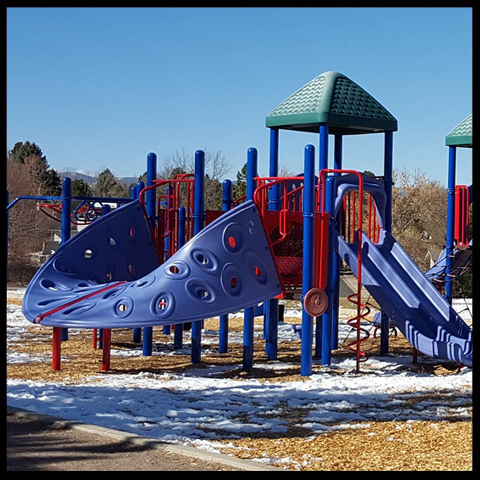Playground at Clarkson Park in Centennial, Colorado