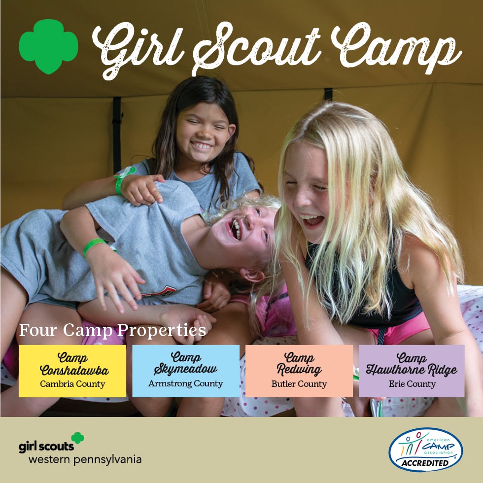 Girl Scouts Western Pennsylvania Association Summer Camp 2024 980x980b 