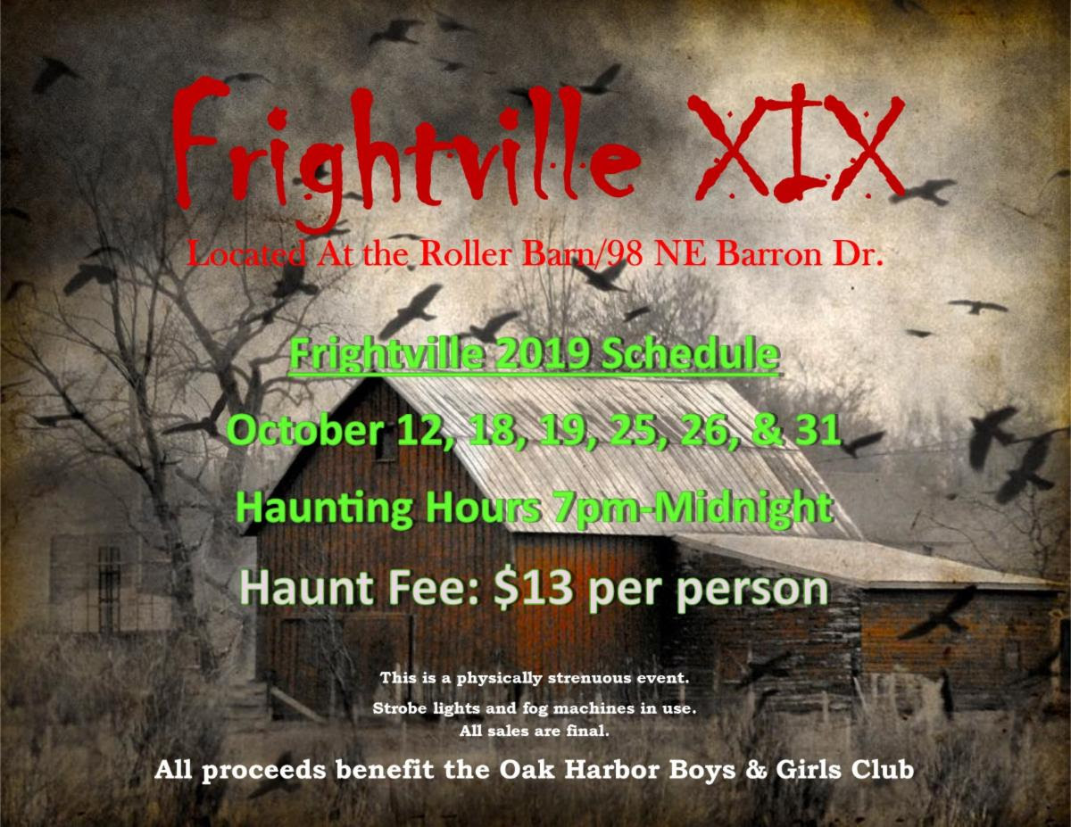 Frightville Haunted House Oak Harbor