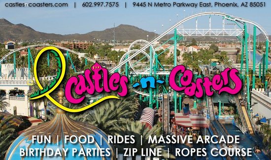 Castles N' Coasters  Theme Park in Phoenix, AZ