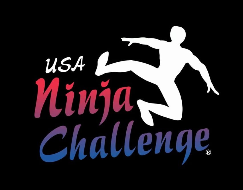 USA Ninja Challenge Logo The Woodlands Montgomery Texas Activities for Kids 4 to 18 years old Spring North Houston Things TO Do.