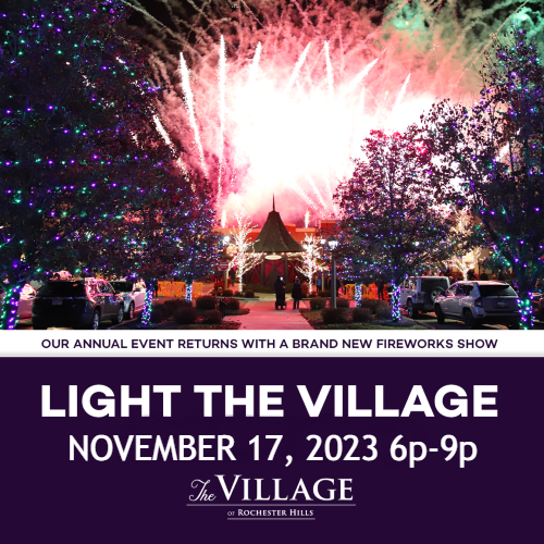 Light the Village!  Macaroni KID Lake Orion - Rochester Hills - Oxford