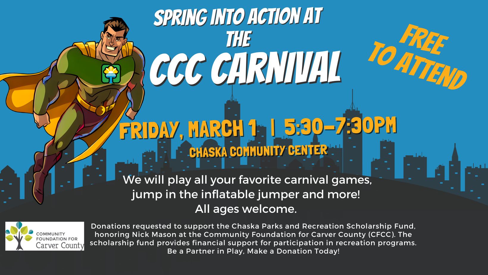 Spring Carnival at Chaska Community Center | Macaroni KID Carver - Eden ...