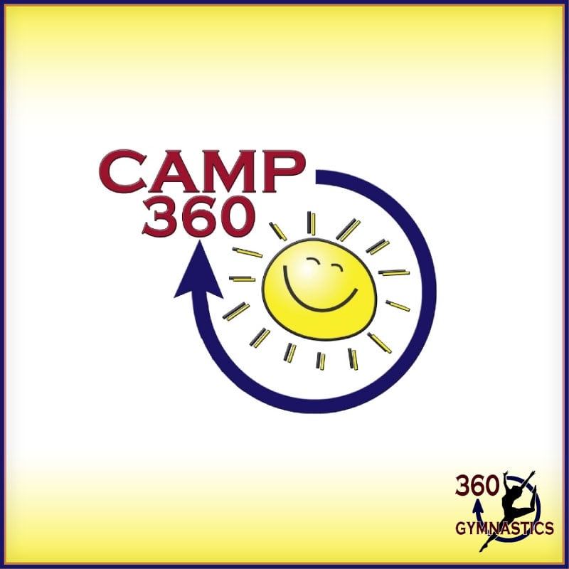 360 Gymnastics Camp 360 Logo