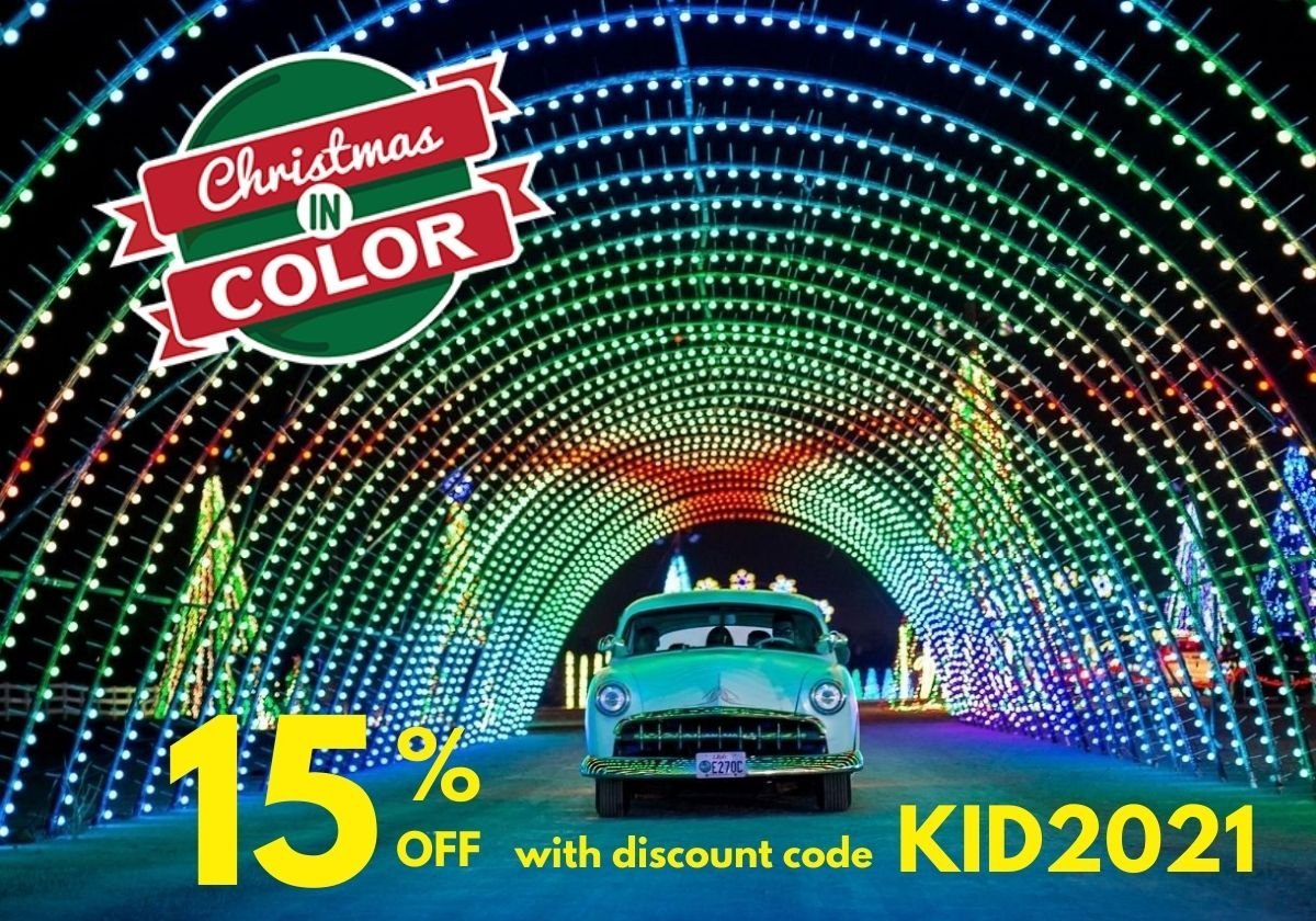 🎄 Christmas In Color Drive-Thru Holiday Light Show At Raging Waters! | Macaroni Kid Glendale-La Crescenta-Montrose-Atwater Village