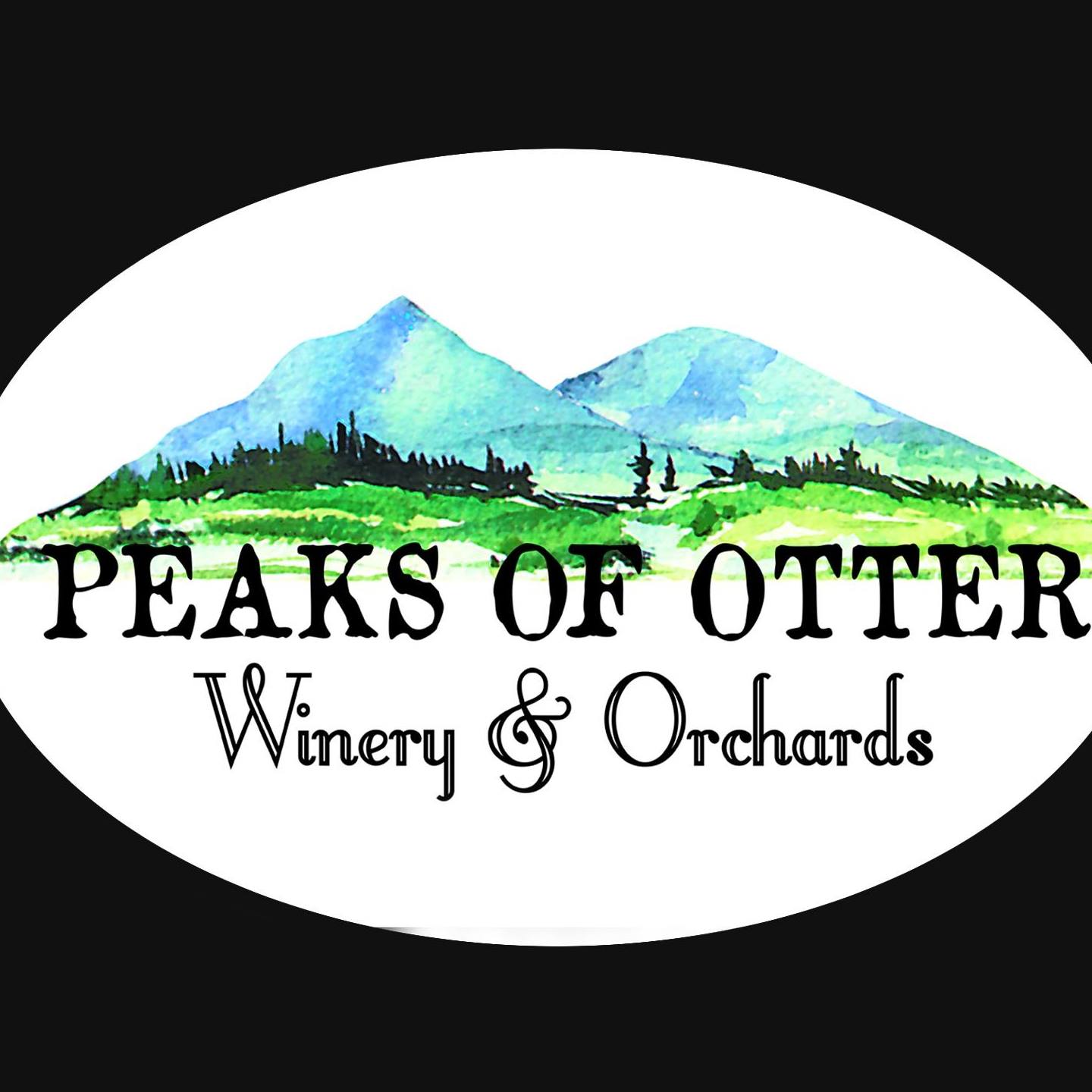 LOVE sign at Peaks of Otter Winery