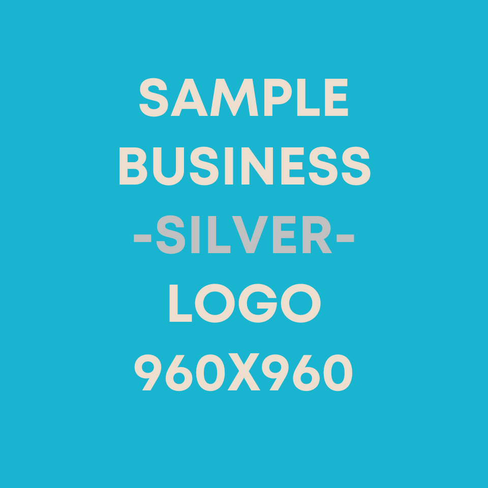 SAMPLE BUSINESS-SILVER-LOGO 960X960