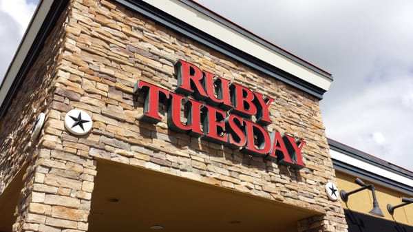 Ruby Tuesday Outside