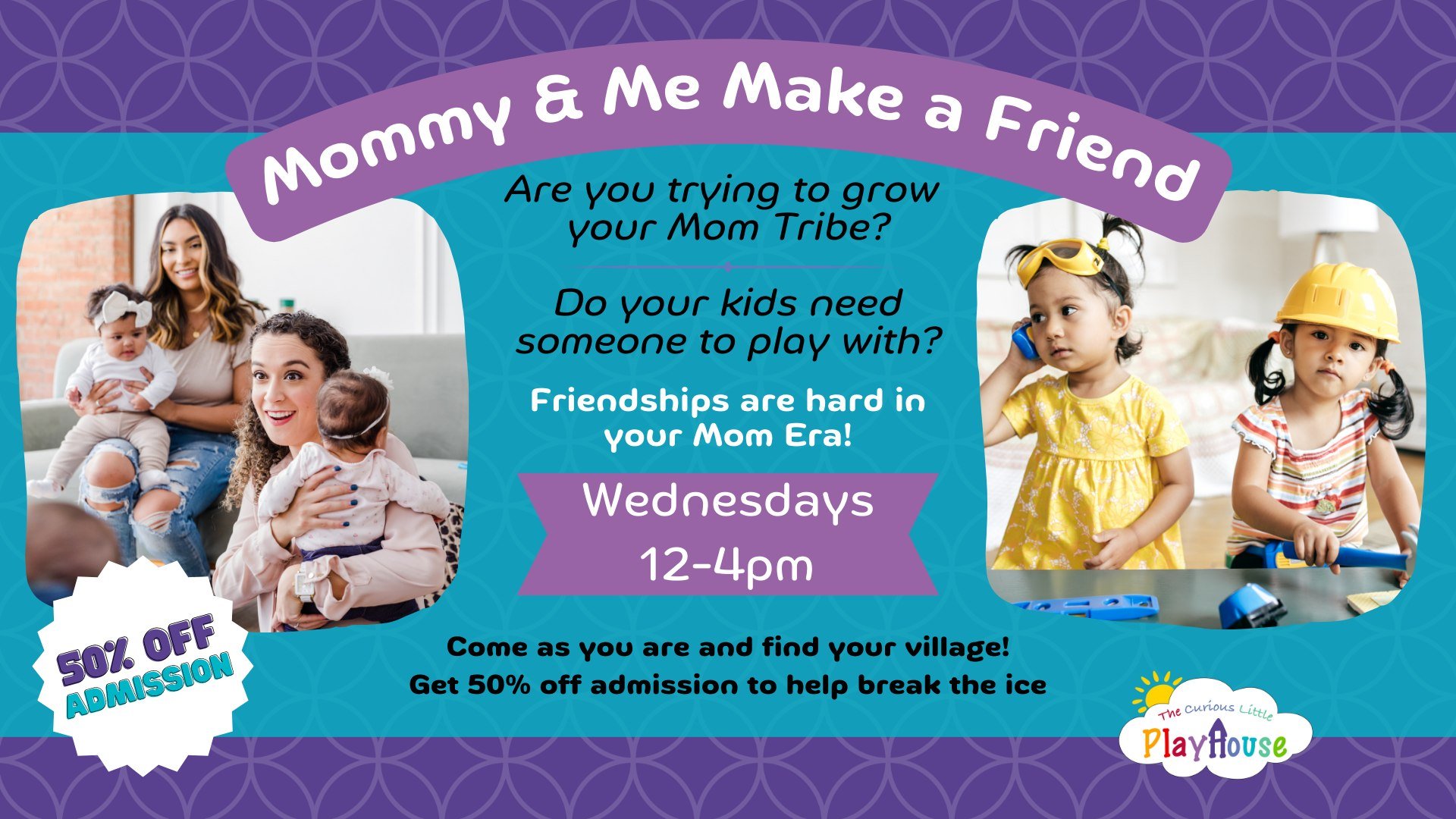 Mommy & Me Make a Friend Day at The Curious Little Playhouse | Macaroni KID  South York