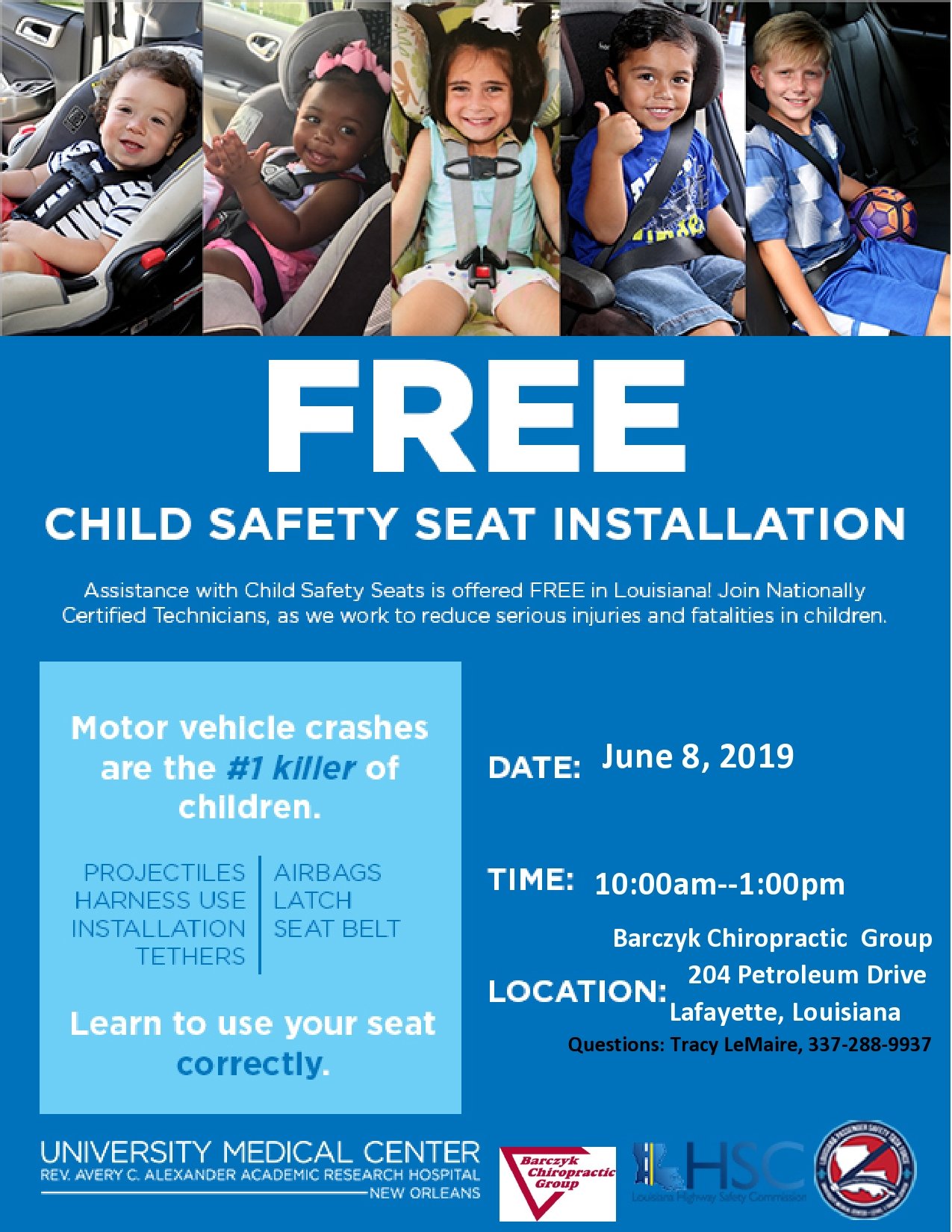 Free Car Seat Safety Check Event Macaroni Kid Lafayette