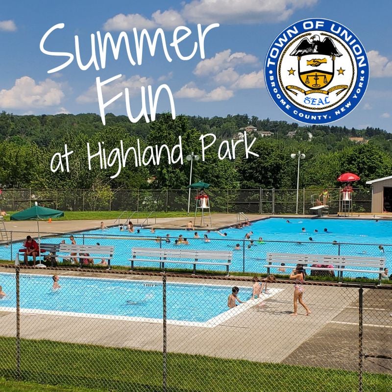 Summer Fun at Highland Park Town of Union Endwell NY