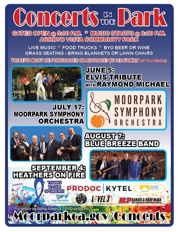 Concerts in the Park | Macaroni KID Simi Valley-Moorpark