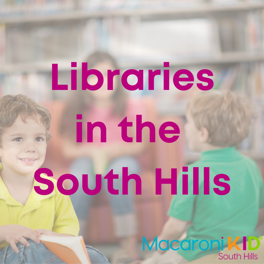 Libraries in the South Hills of Pittsburgh