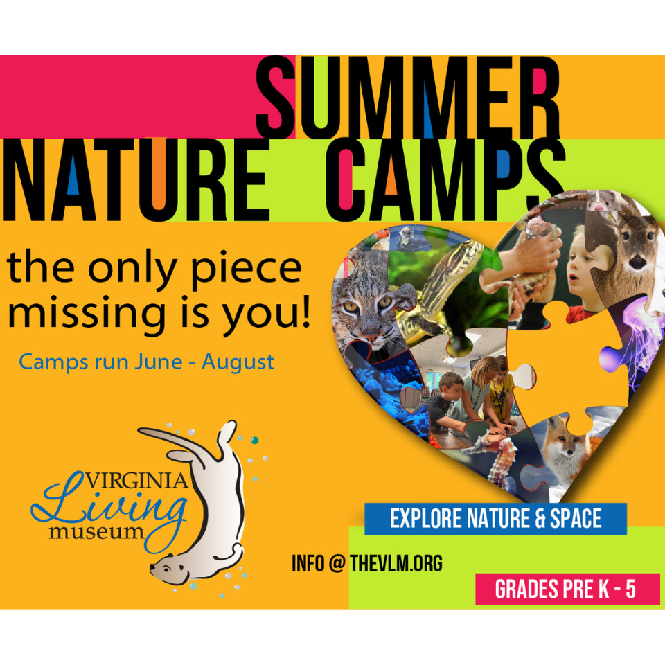 Virginia Living Museum 2024 Summer Camps | Macaroni KID Virginia Beach