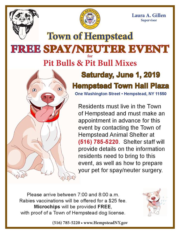 free spay and neuter long island