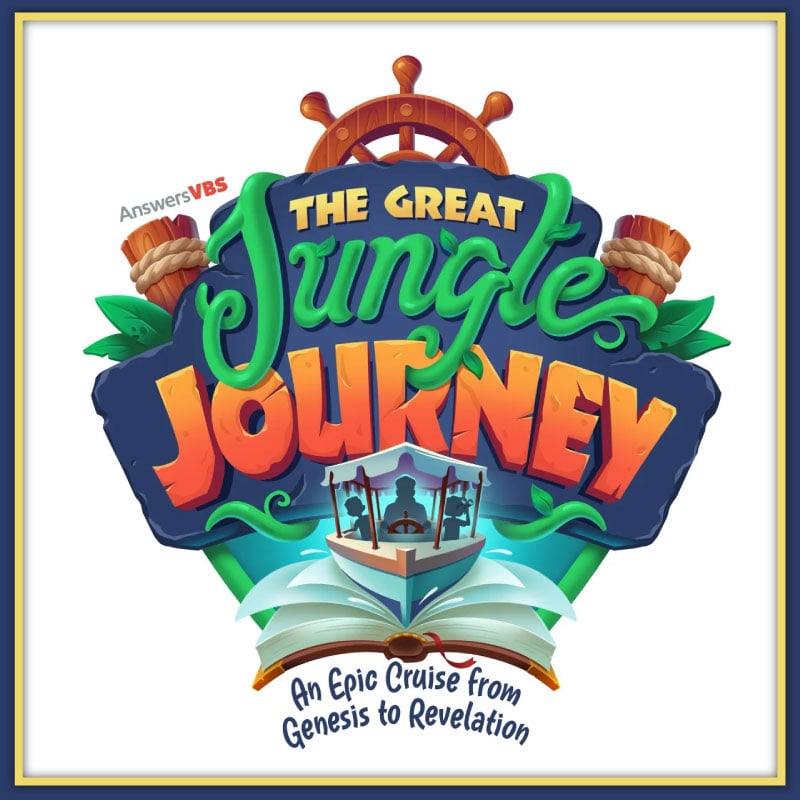 The Great Jungle Journey VBS Logo
