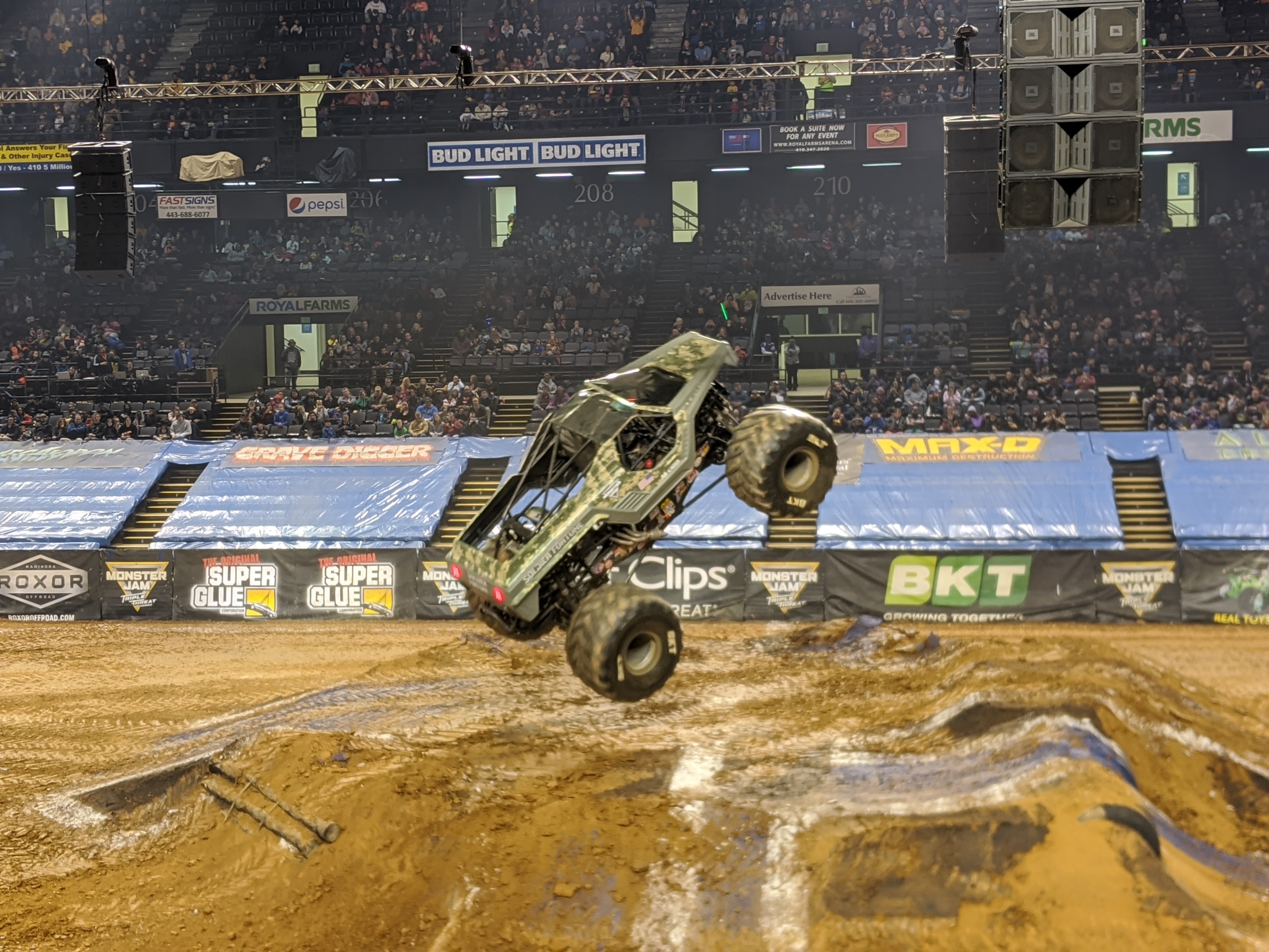 Monster Jam Rumbles into Baltimore, Relaxer