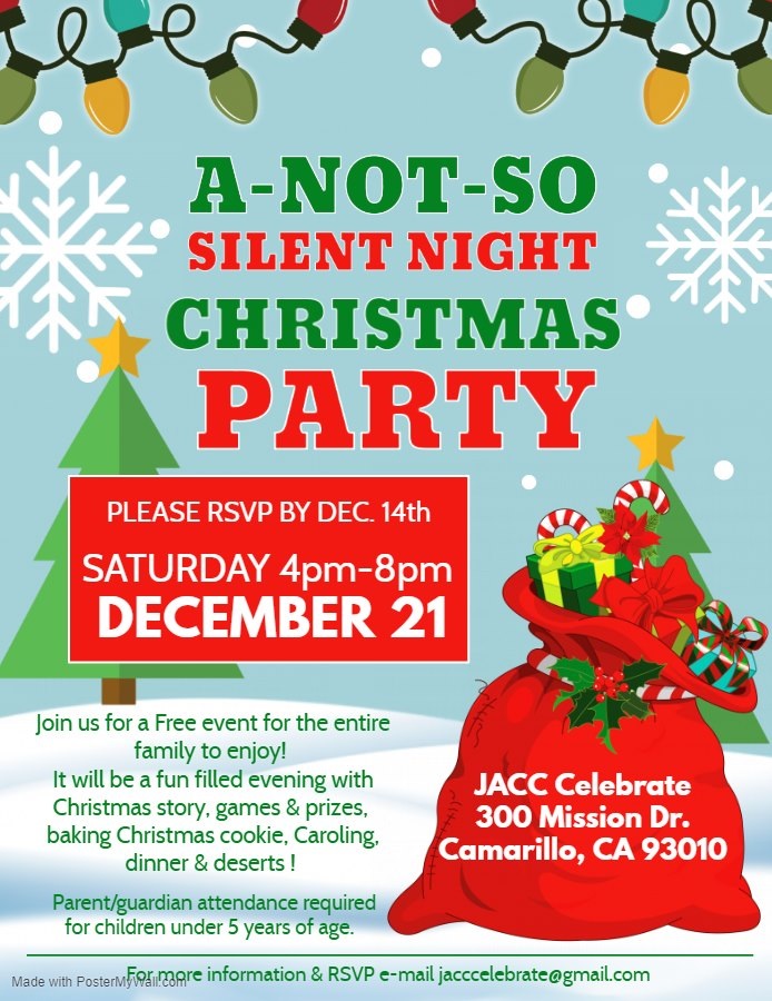 A Not-So-Silent Night Christmas Party@ Japanese American Christian