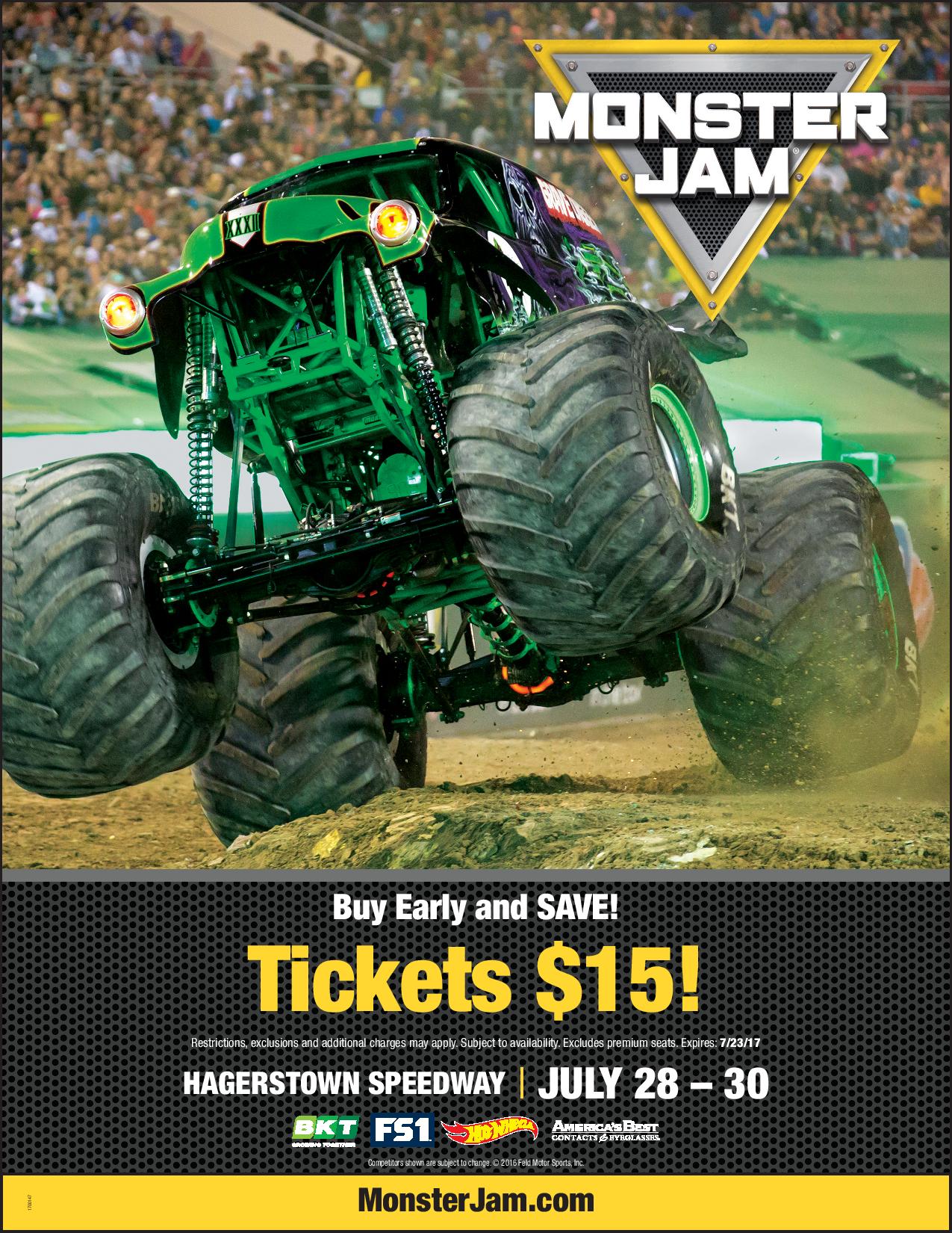 Monster Jam comes to Hagerstown Speedway Macaroni KID Harrisburg and