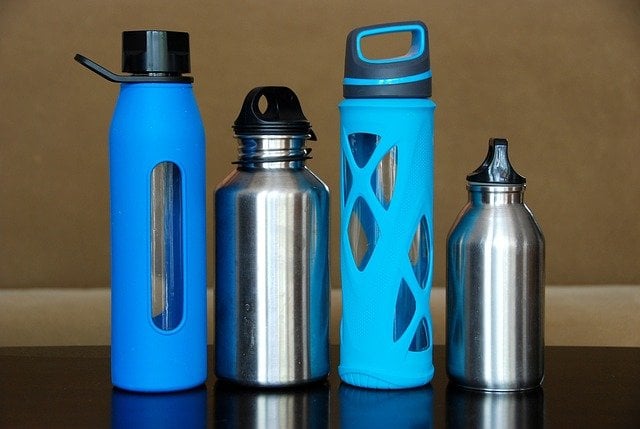 water bottles