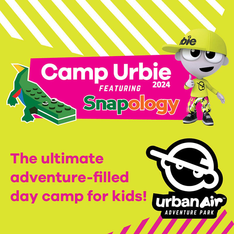 Urban Air Camp Urbie Snapology 2024 Logo