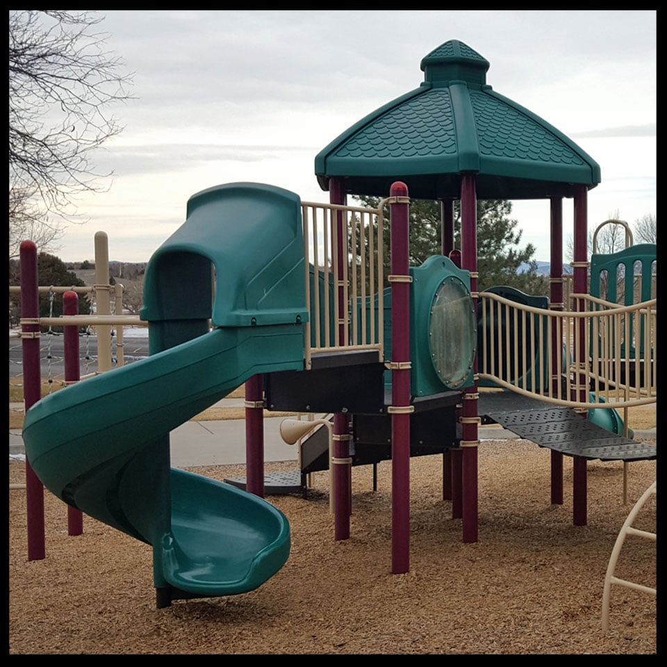 Playground at Linksview Park in Centennial, Colorado