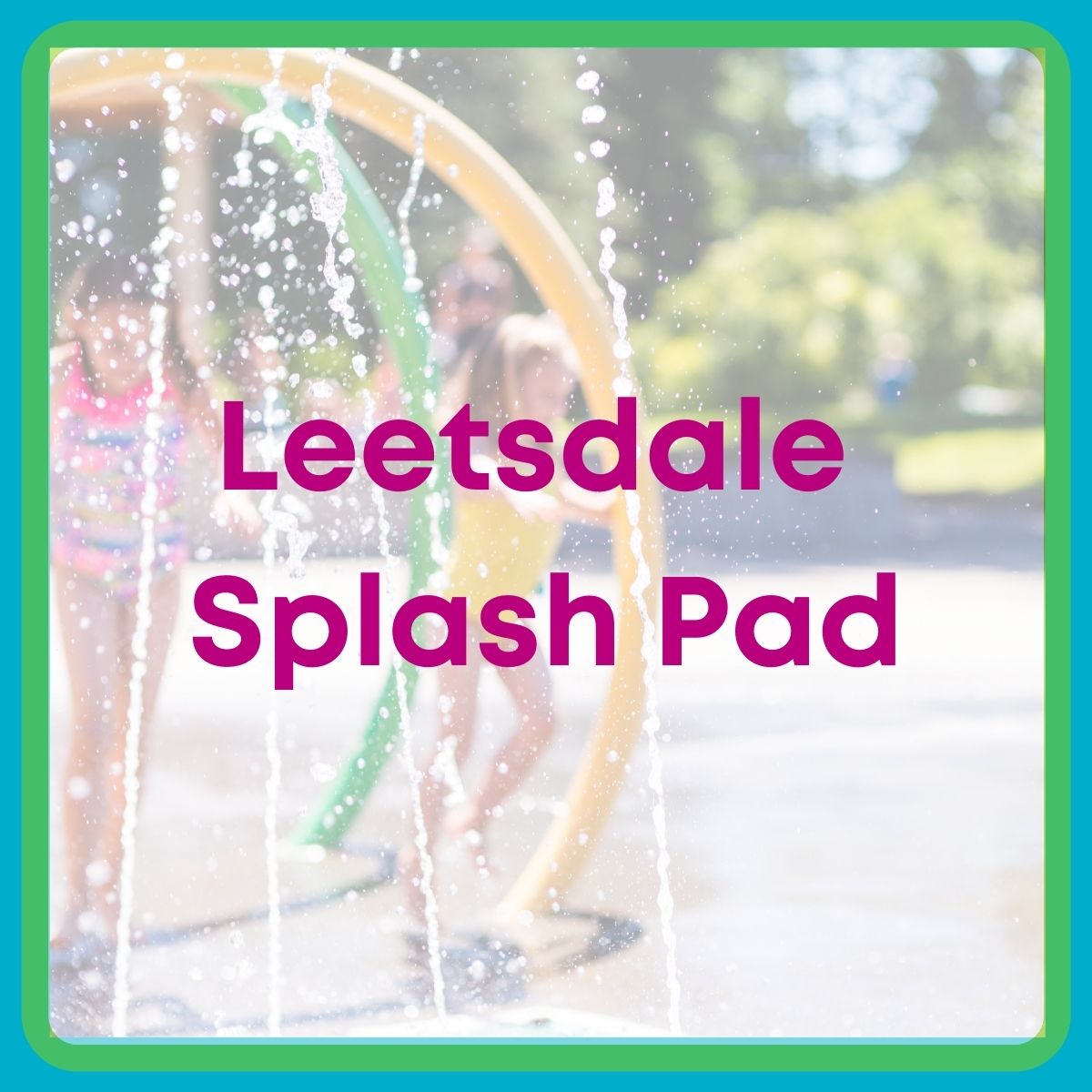 Leetsdale Splash Pad title image