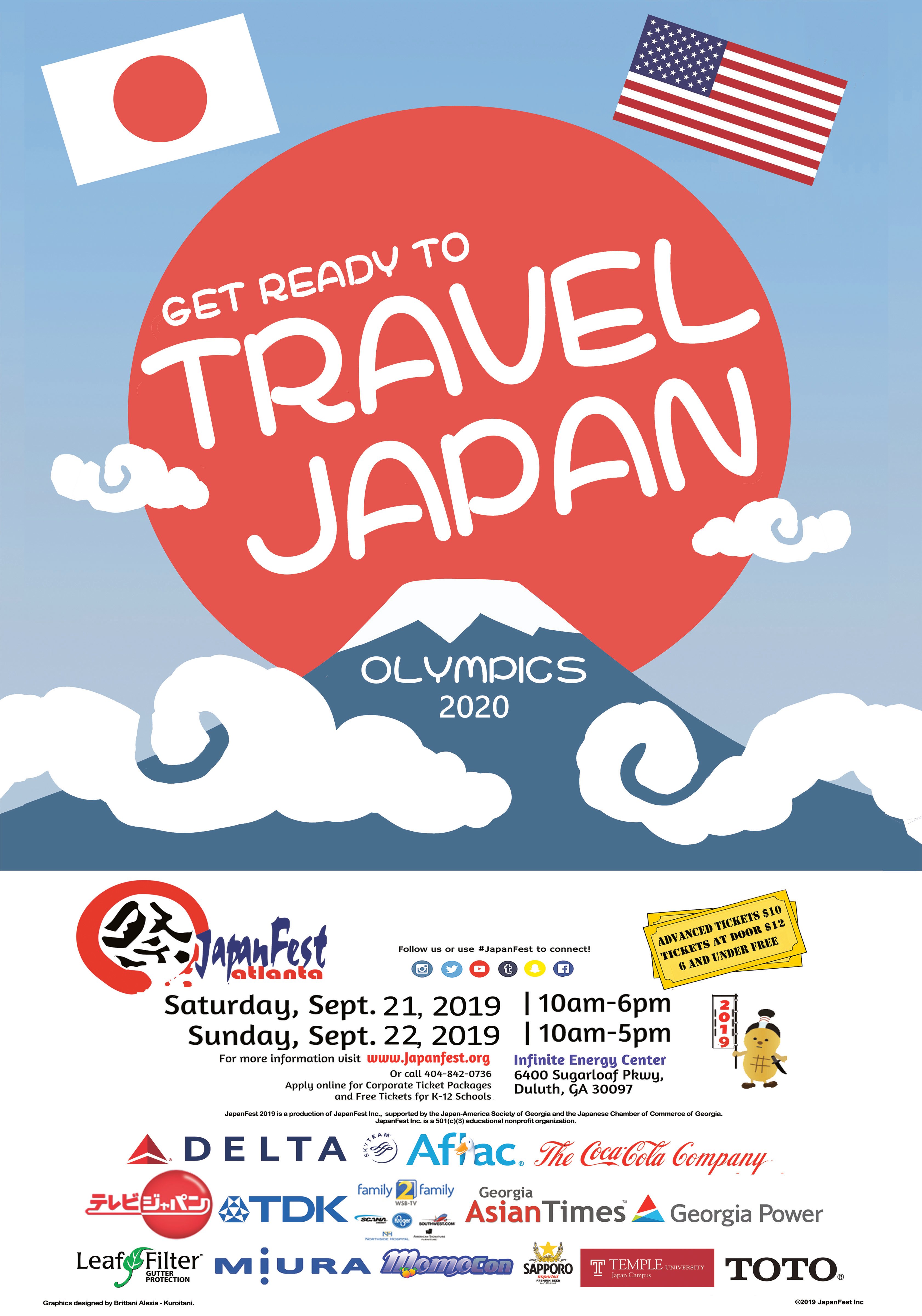 Travel to Olympics 2020 w/ JapanFest Atlanta this September Macaroni