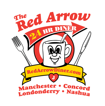 Logo for the Red Arrow Diner