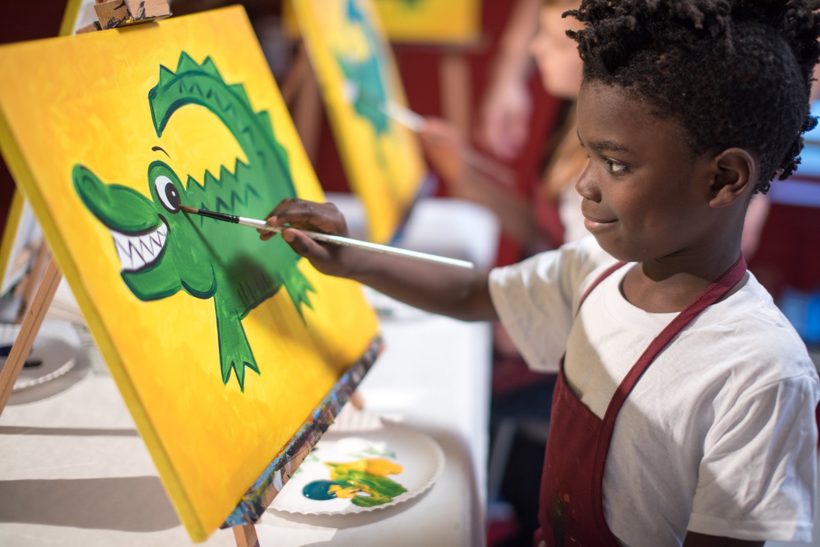 SUMMER CAMP HIGHLIGHT - PAINTING WITH A TWIST LAKEWOOD RANCH ...