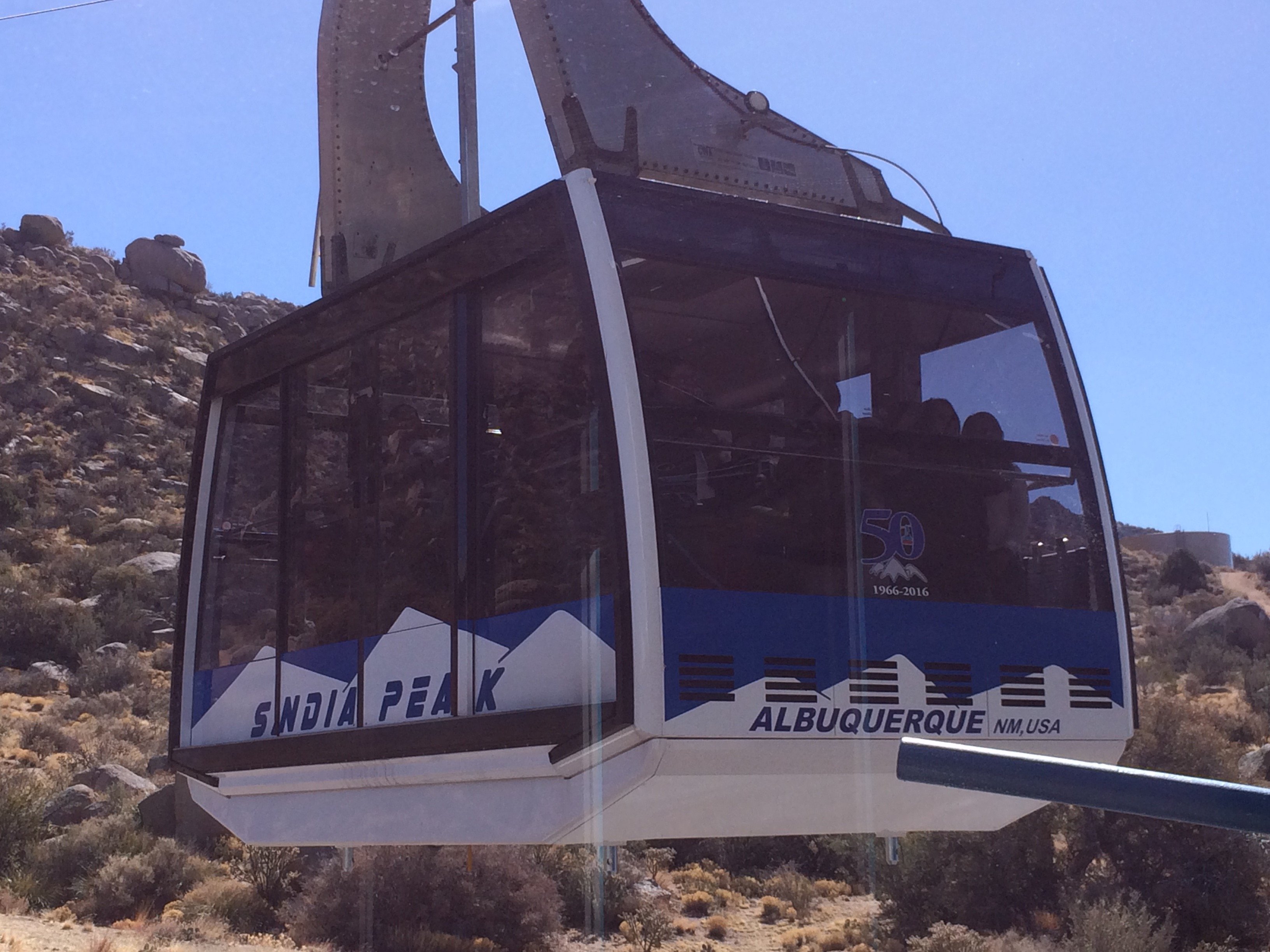 Taking a Ride on the Sandia Peak Aerial Tramway in Albuquerque