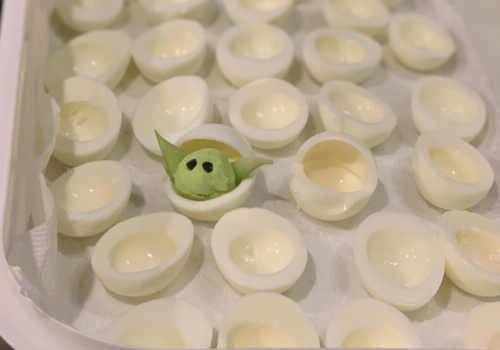 Baby Yoda Deviled Eggs with Avocado – Popcorner Reviews