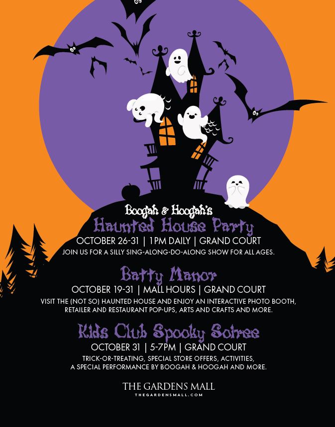 Halloween Events At The Gardens Mall