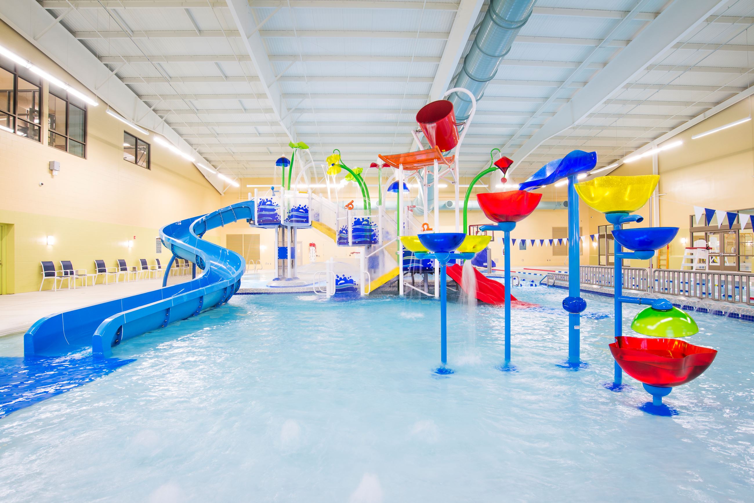 Portable Splash Pad Water Play Features for Southern Boone Optimist  Community Swim Pool