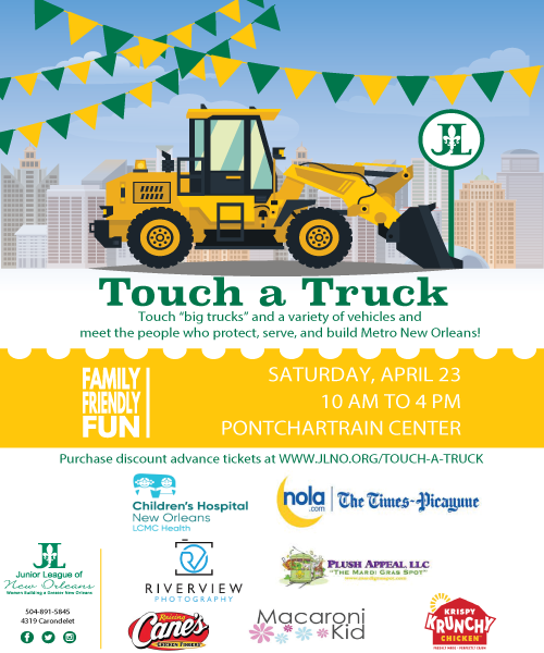 This Saturday! Tickets to Touch a Truck Macaroni KID New Orleans