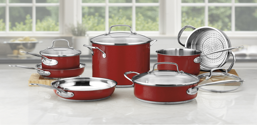  Cuisinart 11-Piece Cookware Set, Chef's Classic