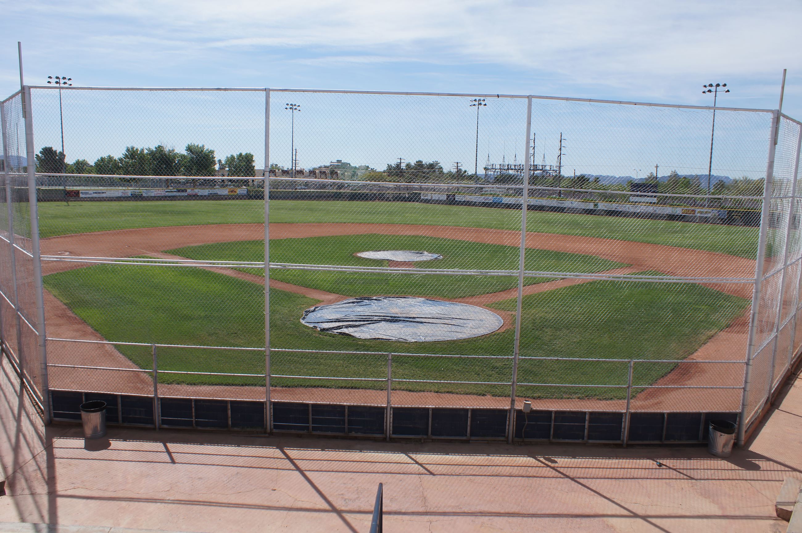 Baseball fields in Boulder City