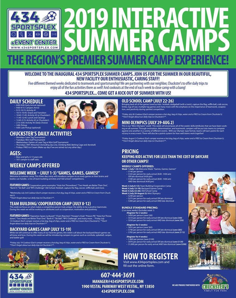 434 Sportsplex Summer Camps