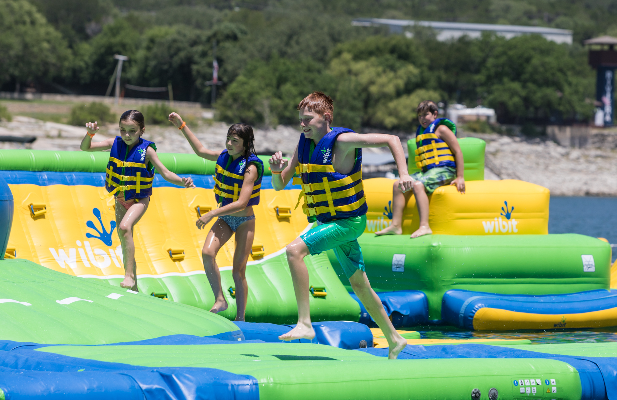 This huge floating obstacle course in Texas is like 'Ninja Warrior