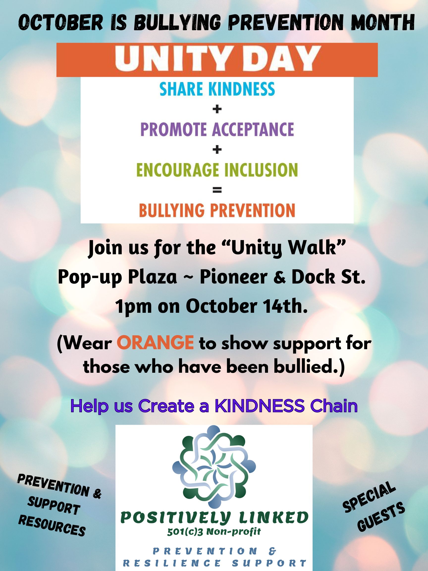 Bullying Prevention Month: Support & Awareness