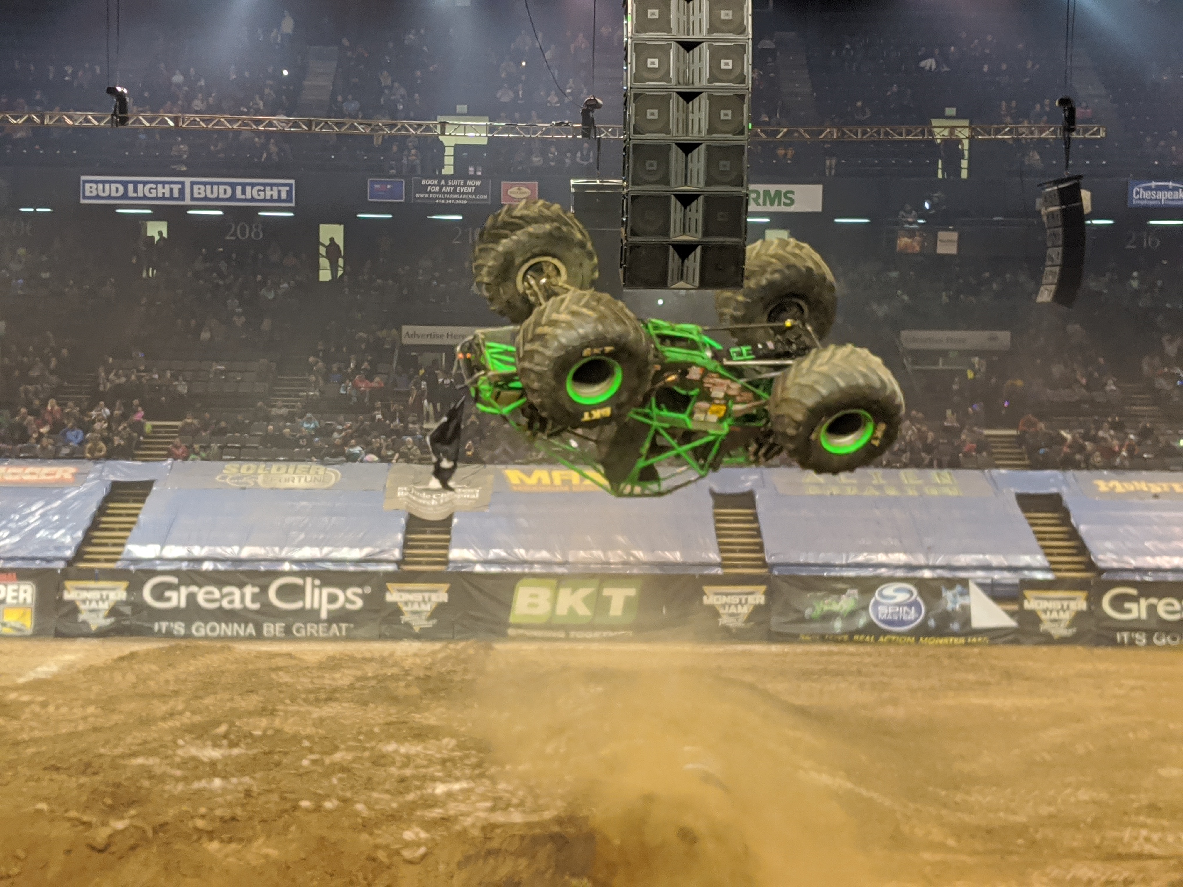 Monster Jam Rumbles into Baltimore, Relaxer